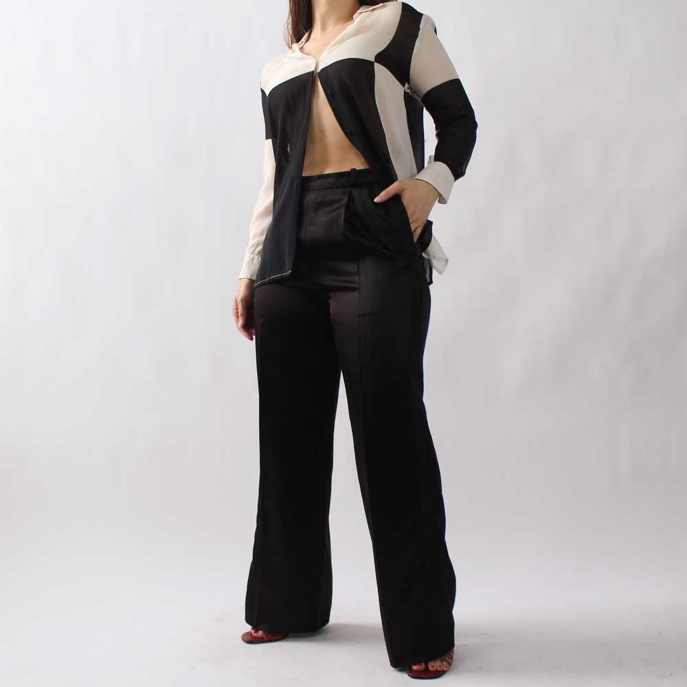 Vintage Givenchy Satin Trousers - W28 - image 7