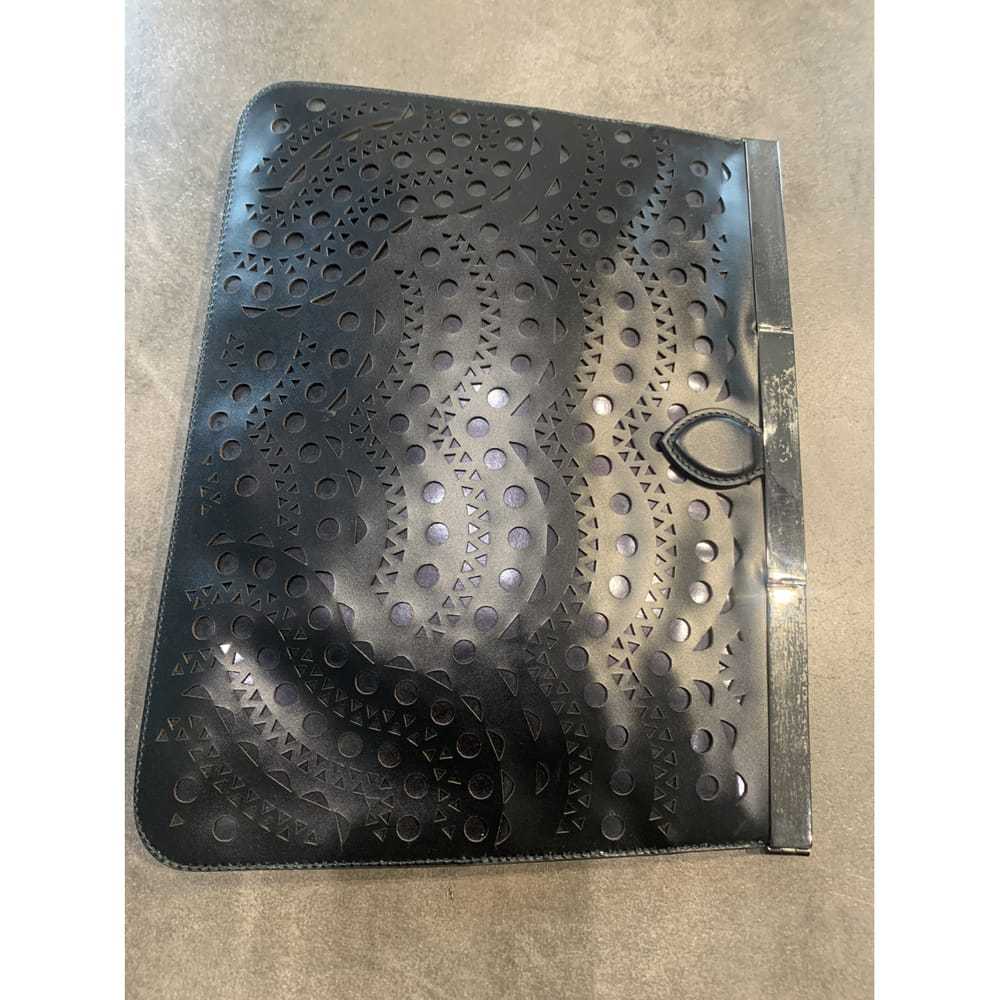 Alaïa Leather clutch bag - image 4