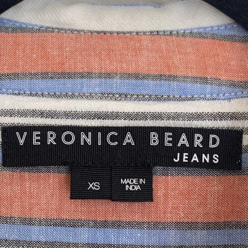 Veronica Beard Jeans Ardith 100% Cotton Striped M… - image 10