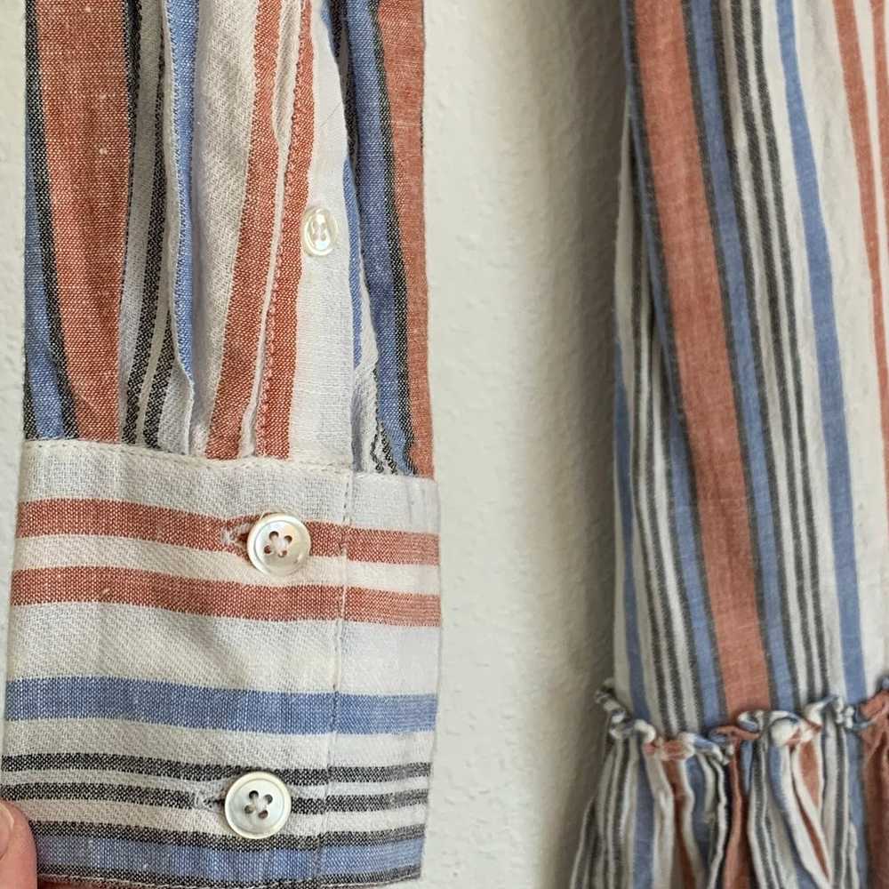 Veronica Beard Jeans Ardith 100% Cotton Striped M… - image 9