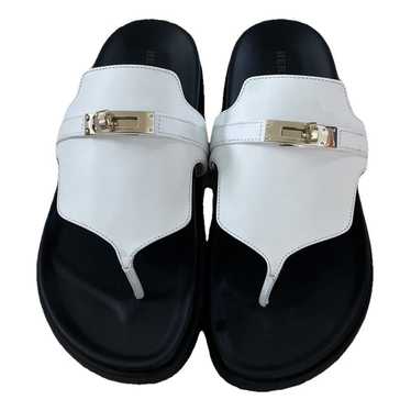 Hermès Empire leather sandal