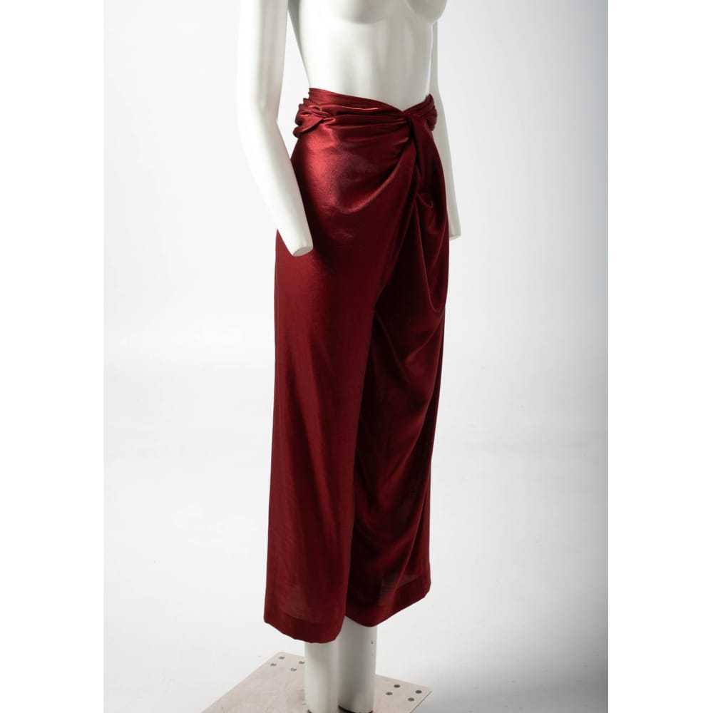 Romeo Gigli Silk trousers - image 3