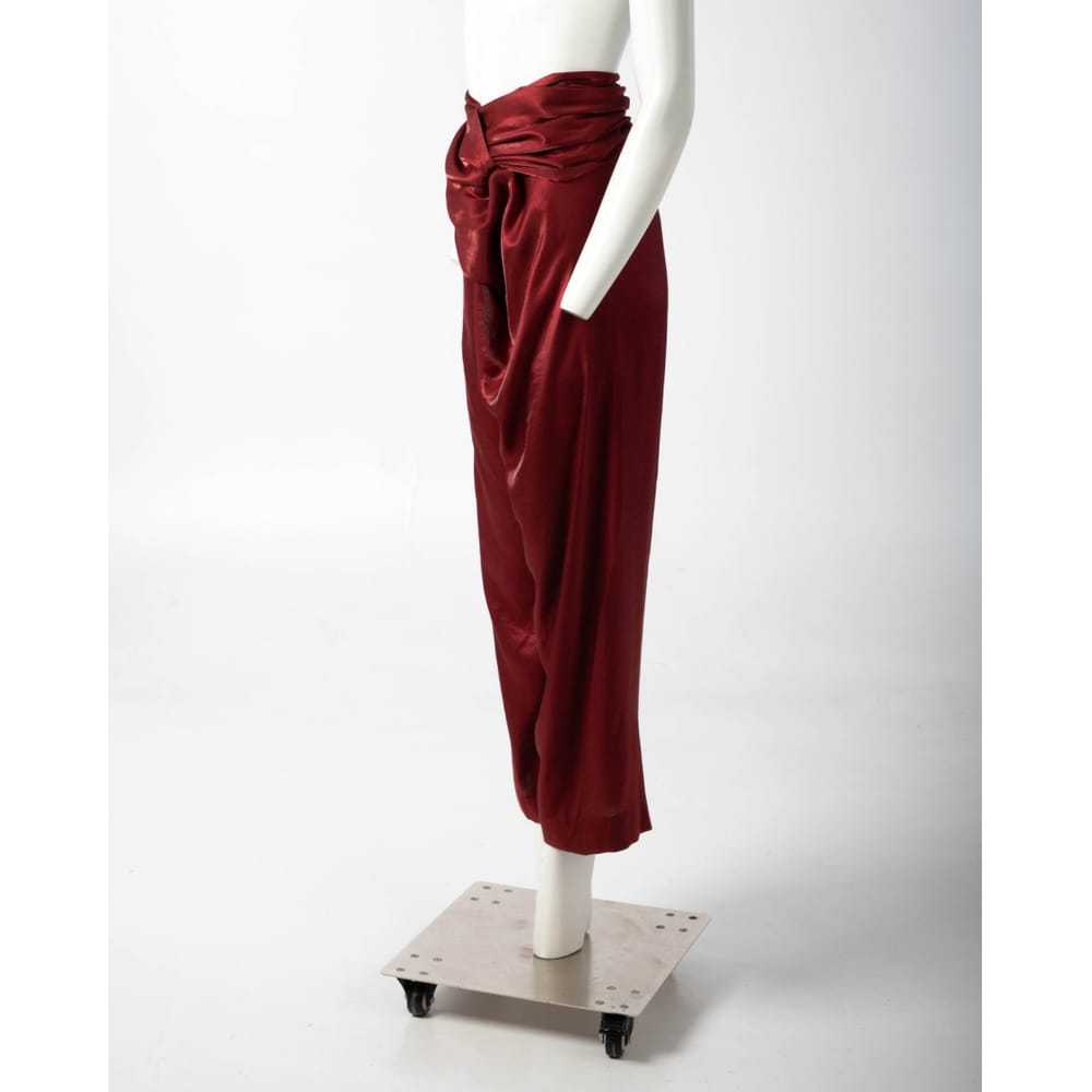 Romeo Gigli Silk trousers - image 4