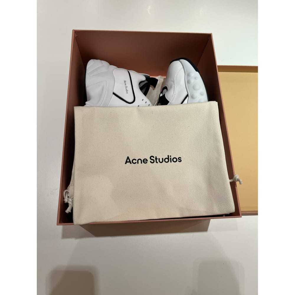 Acne Studios Rockaway leather low trainers - image 3