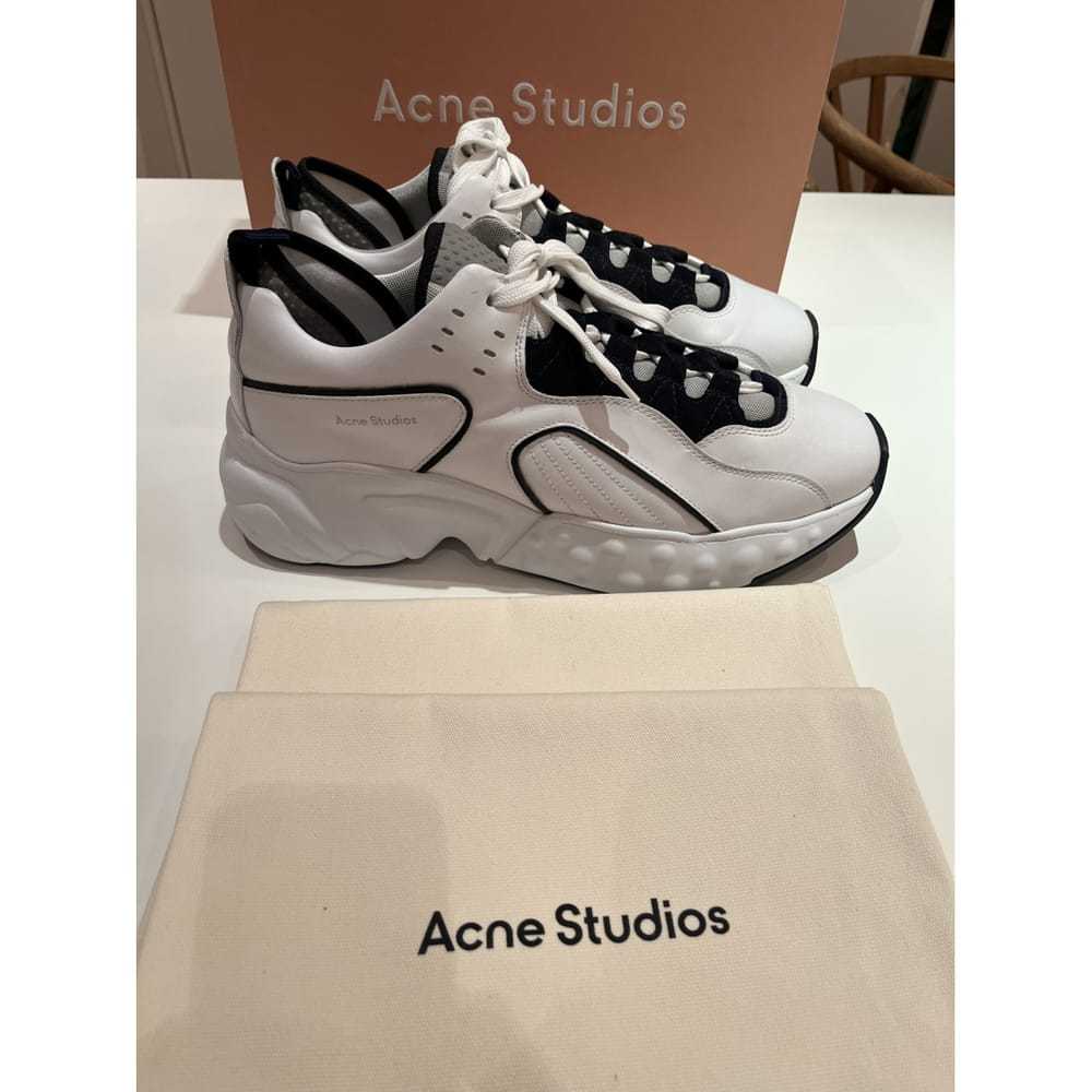 Acne Studios Rockaway leather low trainers - image 4