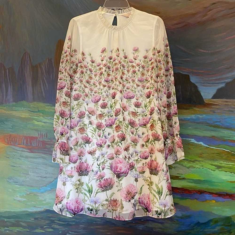 Ted Baker Deasil Thistle Floral Dress Size 2 (TB)… - image 6