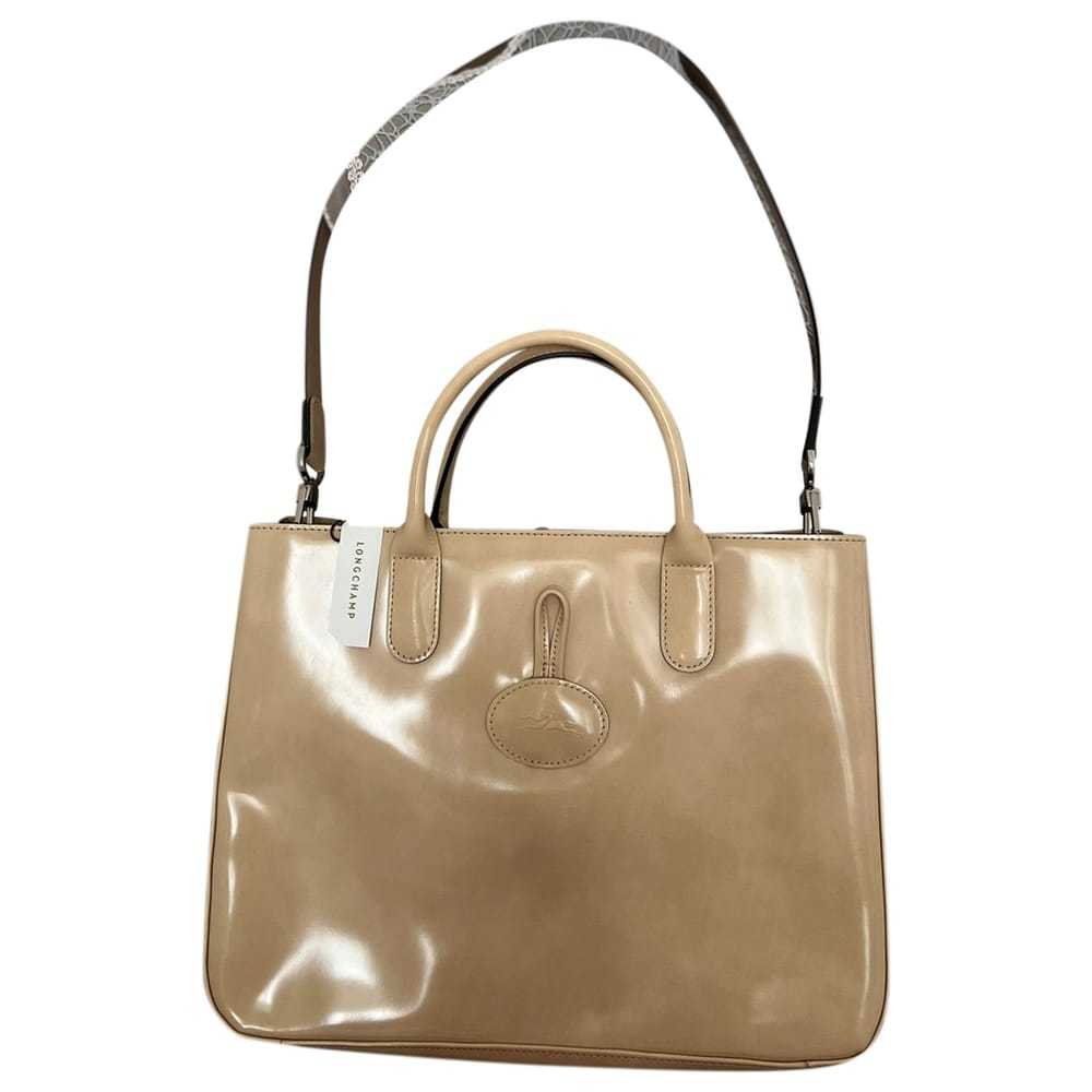 Longchamp Roseau patent leather crossbody bag - image 1