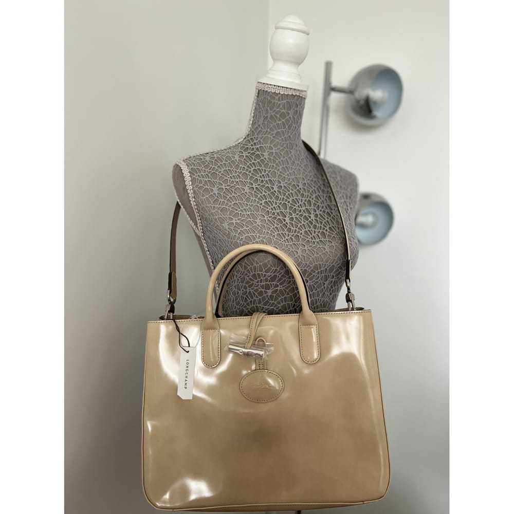 Longchamp Roseau patent leather crossbody bag - image 6