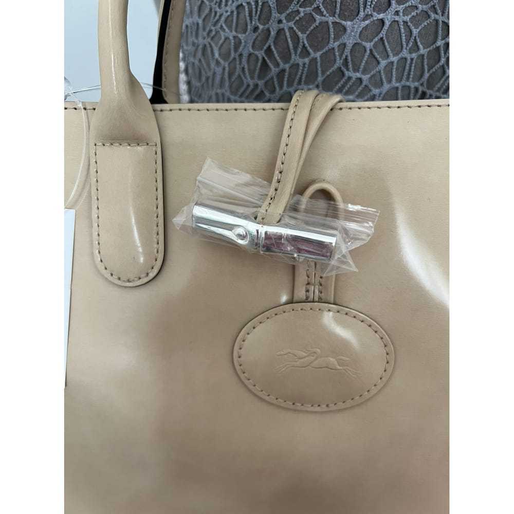 Longchamp Roseau patent leather crossbody bag - image 7