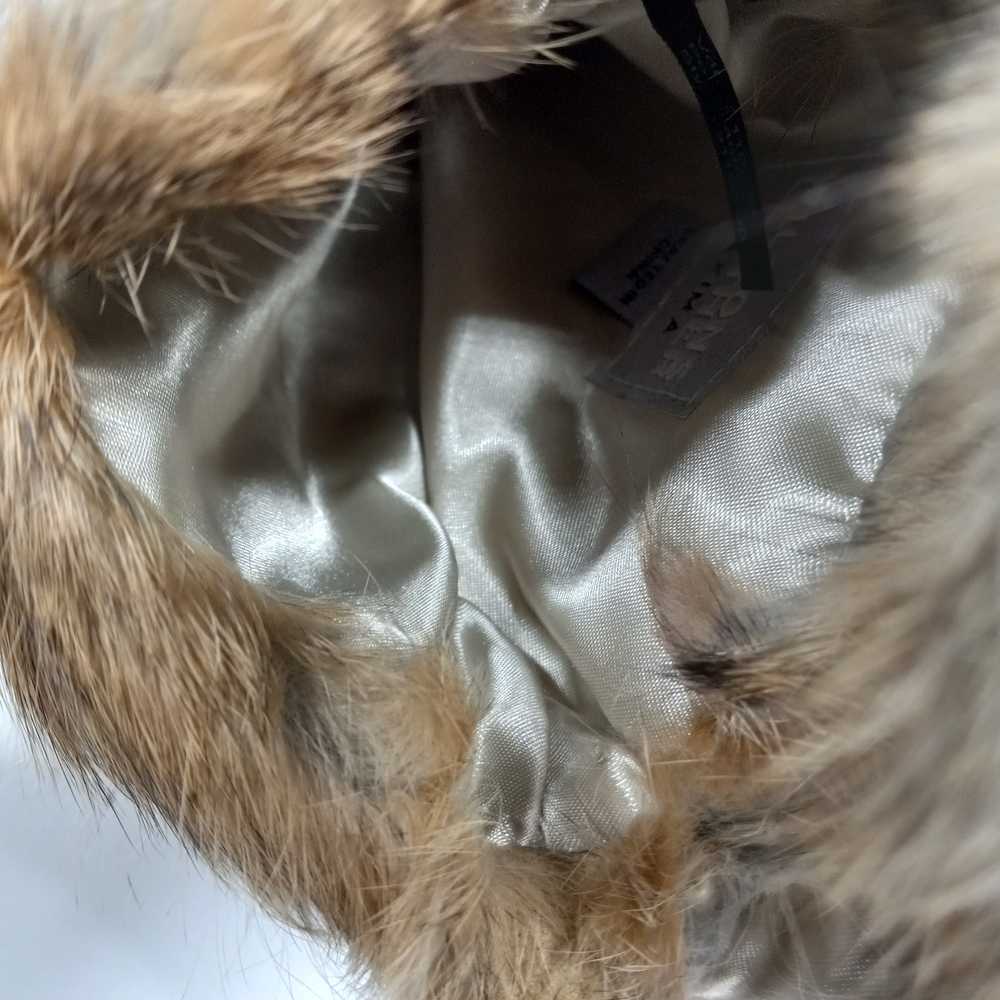 Women's Wilsons Leather Maxima Brown Rabbit Fur P… - image 3