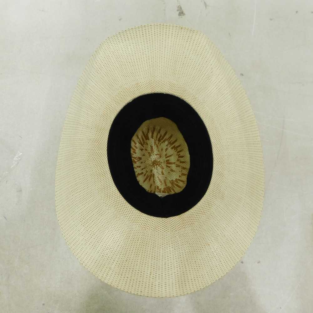 VNTG Twister Weaved Hand Made Cowboy Hat The Cow … - image 4