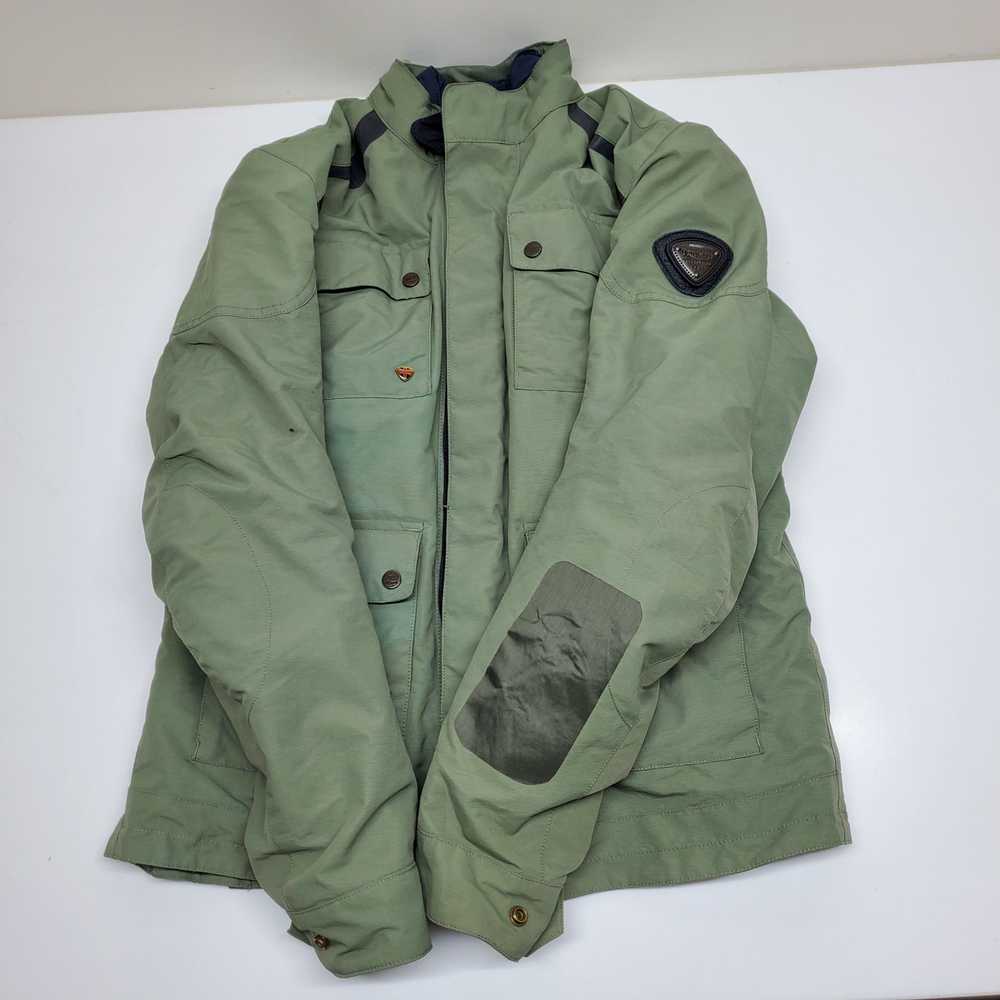 Triumph Green Motorcycle Jacket - image 3