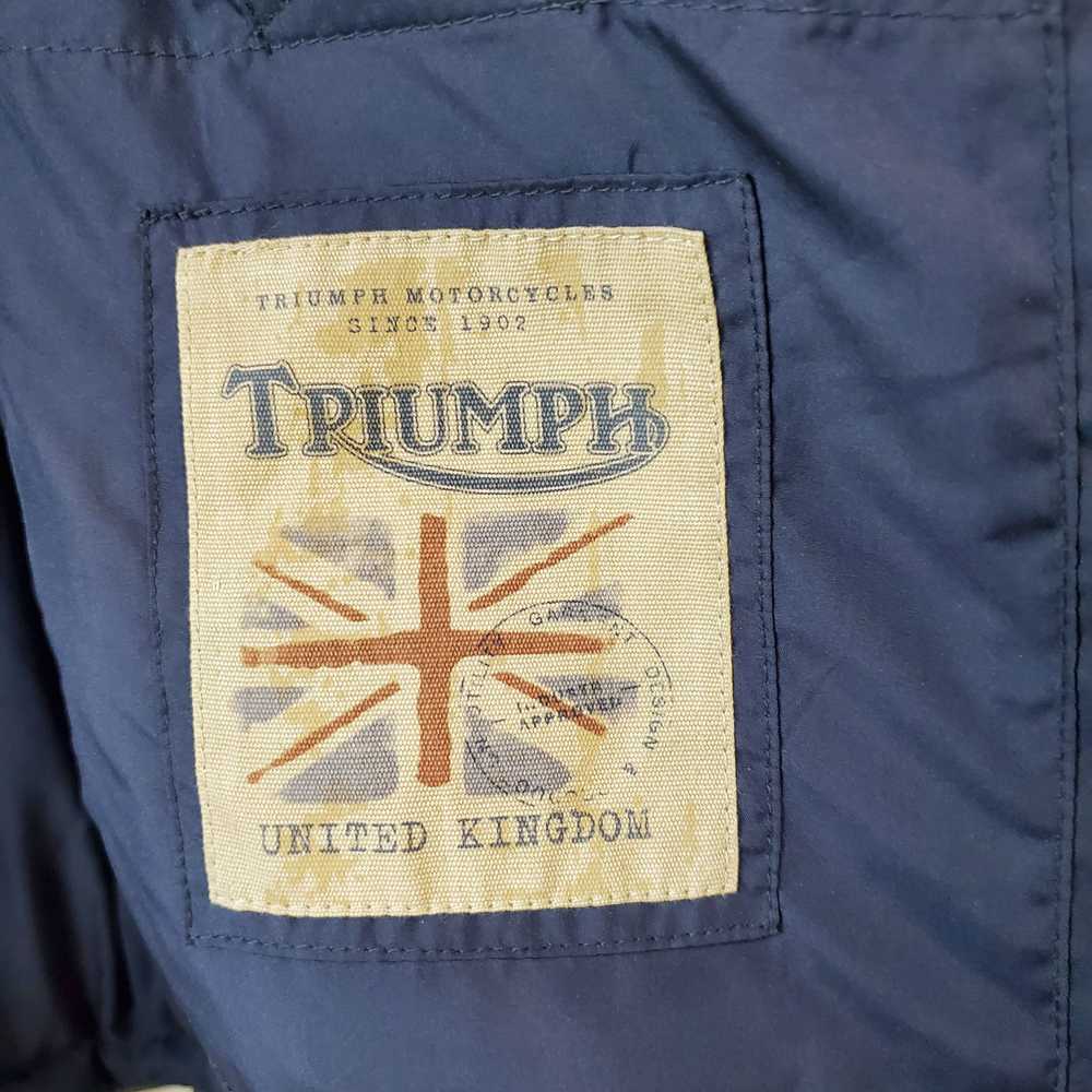 Triumph Green Motorcycle Jacket - image 5