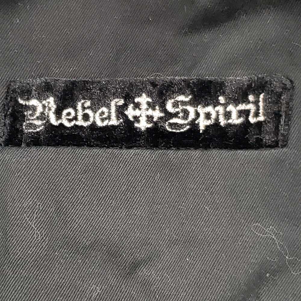 Rebel Spirit Men Black Jacket M/L - image 3