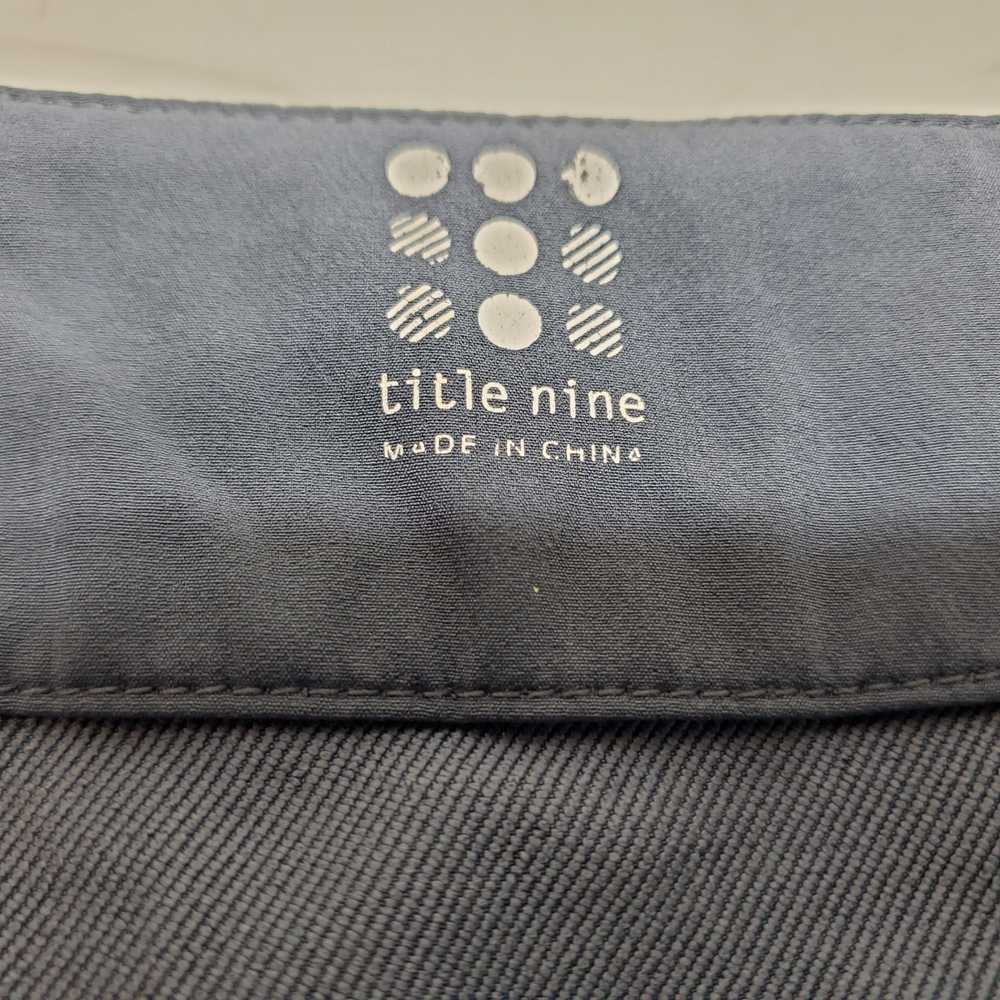 Title Nine Genie Polyester Spandex Gray Pants Wom… - image 6