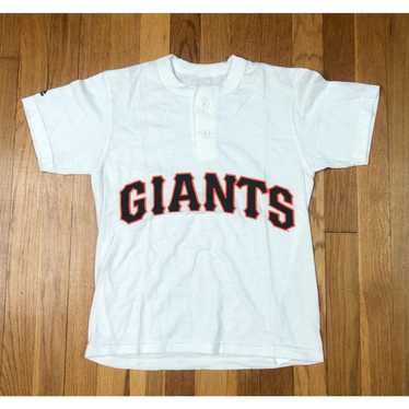 San Francisco Giants Shirt Boys Medium White Baseb