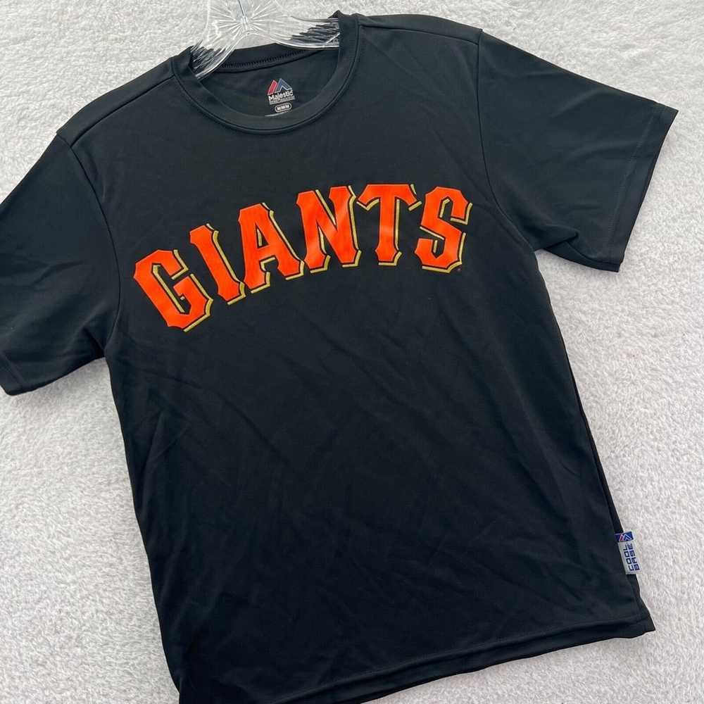 San Francisco Giants Jersey Boys Medium Black Qui… - image 2