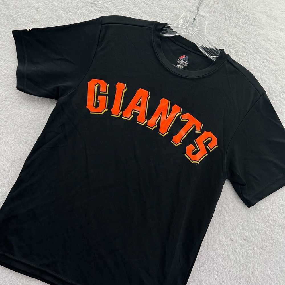 San Francisco Giants Jersey Boys Medium Black Qui… - image 3