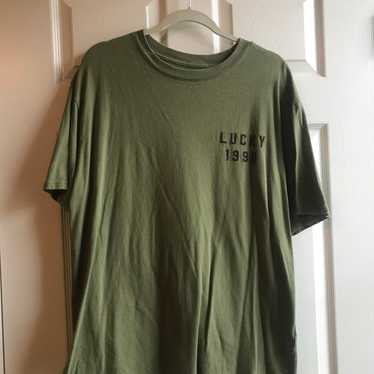 Lucky Brand Crewneck (Light Green) - Mens