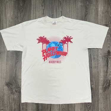 Vintage Planet Hollywood Beverly Hills T-shirt - image 1
