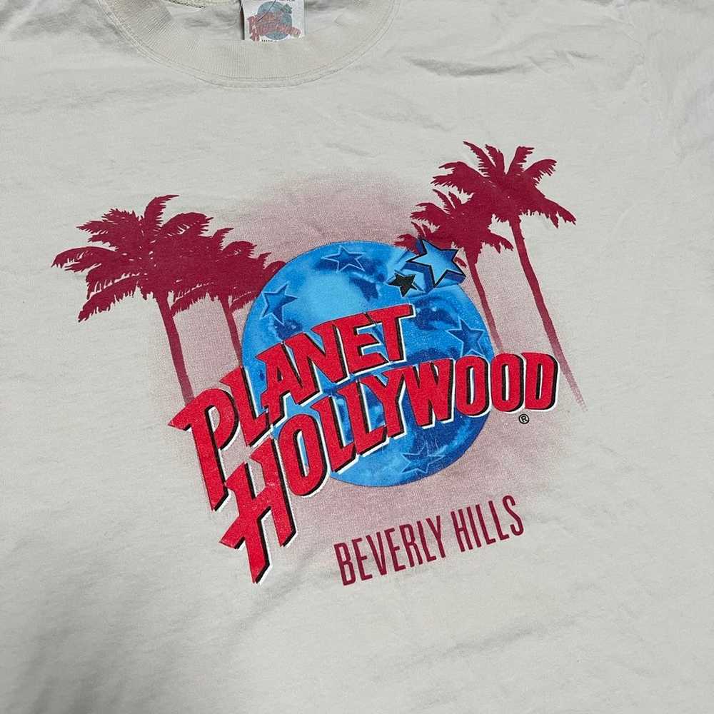Vintage Planet Hollywood Beverly Hills T-shirt - image 2