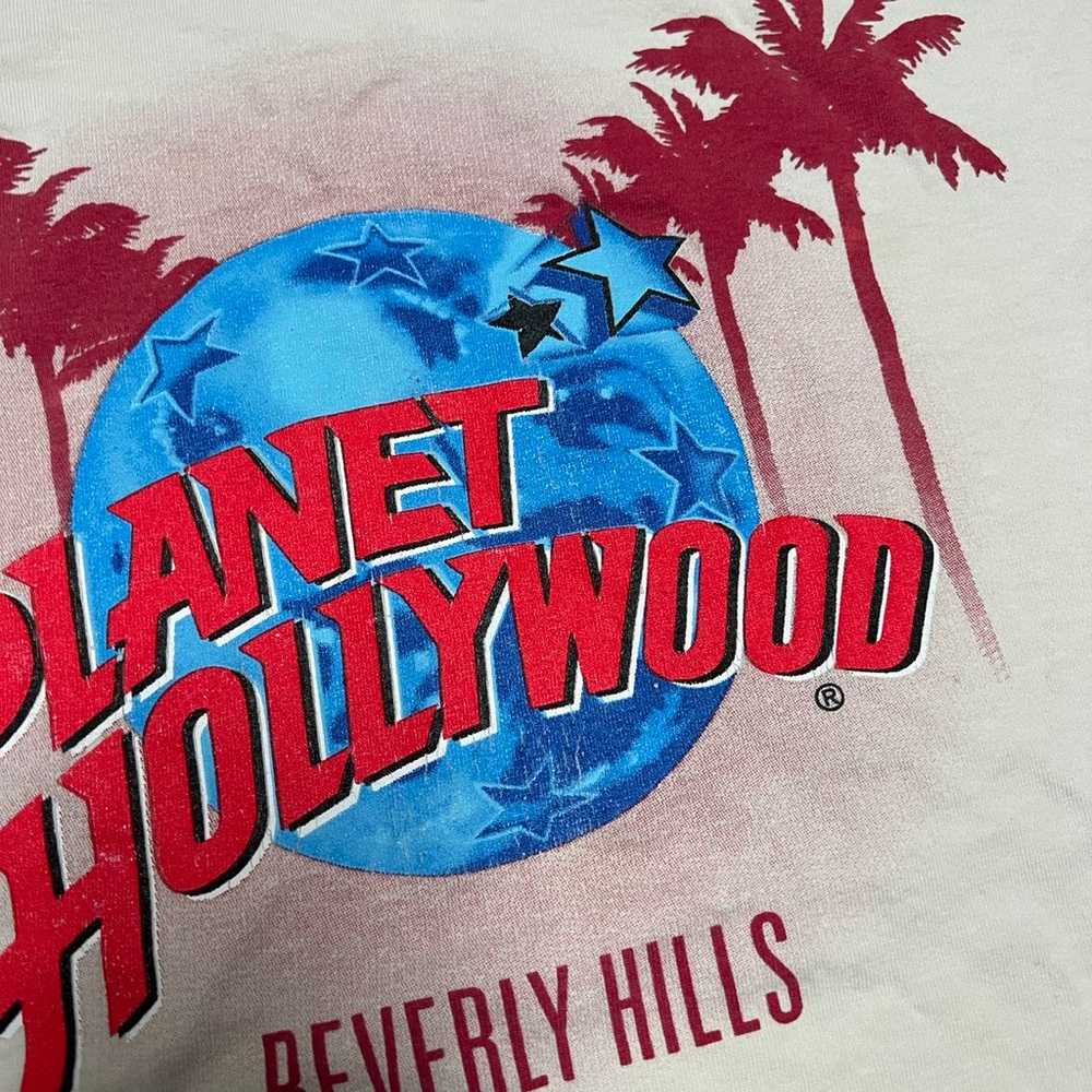 Vintage Planet Hollywood Beverly Hills T-shirt - image 3