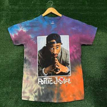 Poetic justice tie dye Tshirt size medium - image 1