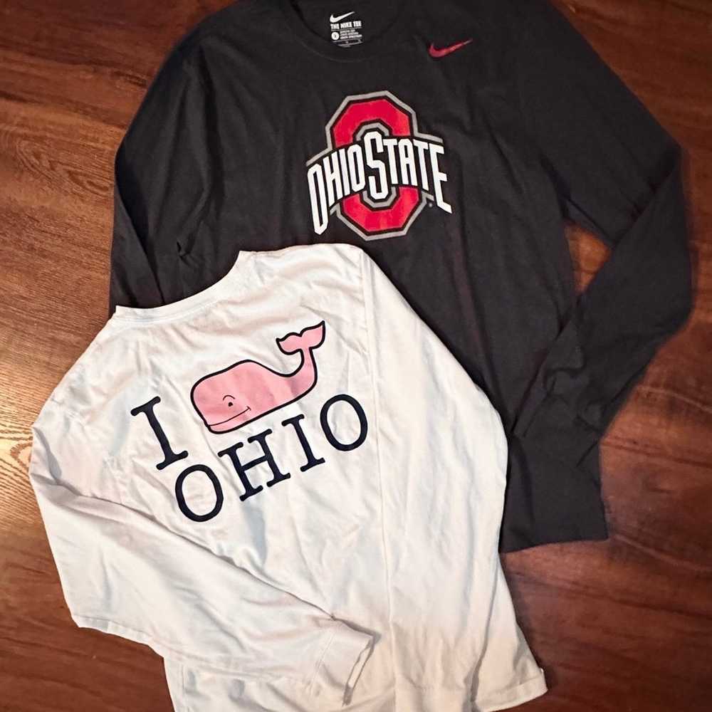 T-shirts Sz Sm (2 diff sizes) Ohio State U sz LG … - image 1