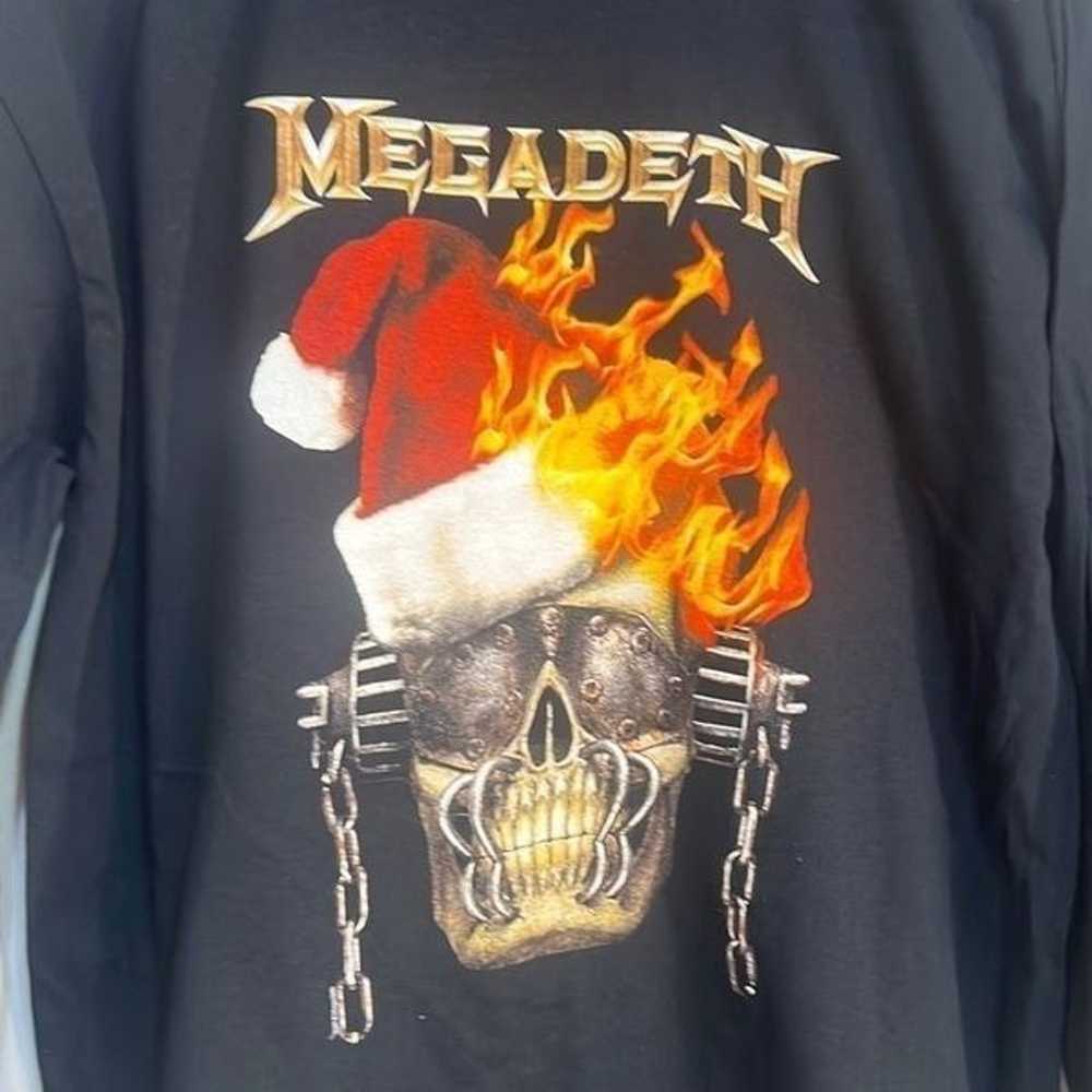 Megadeth band Shirt NWOT - image 2