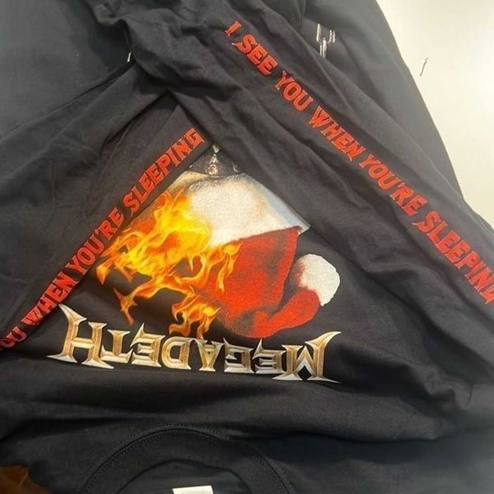 Megadeth band Shirt NWOT - image 4
