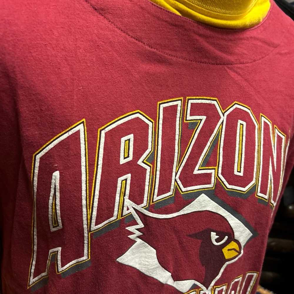 Vintage Arizona Cardinals Gym Gear Equipment Shirt - image 3