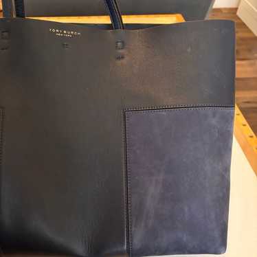 Tory Burch Blue Tote - image 1