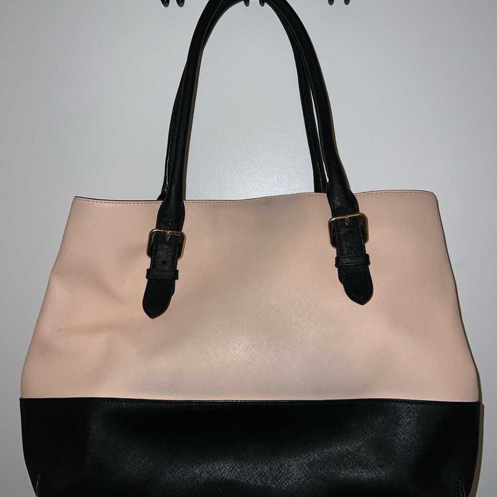 Kate spade black and pink large tote bag - image 3