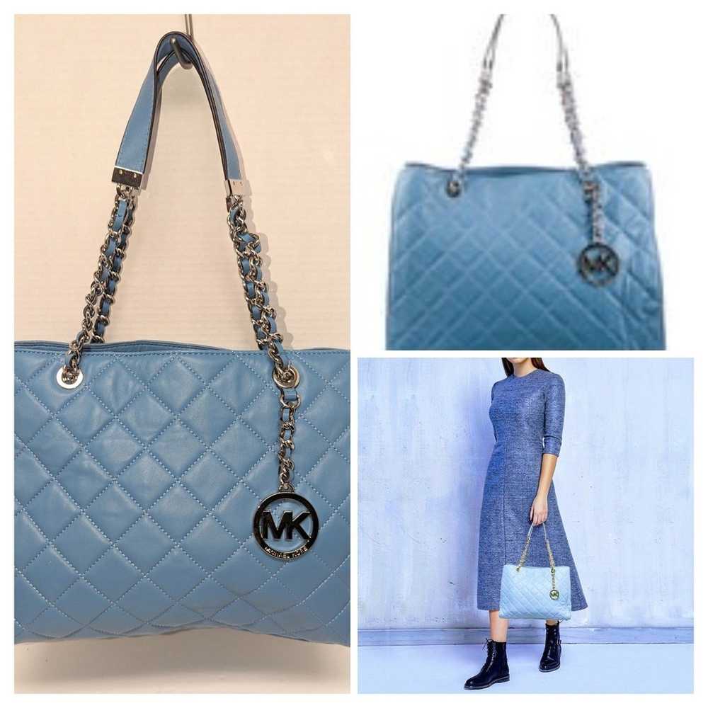 Michael Kors Quilted Tote Carryall - image 1