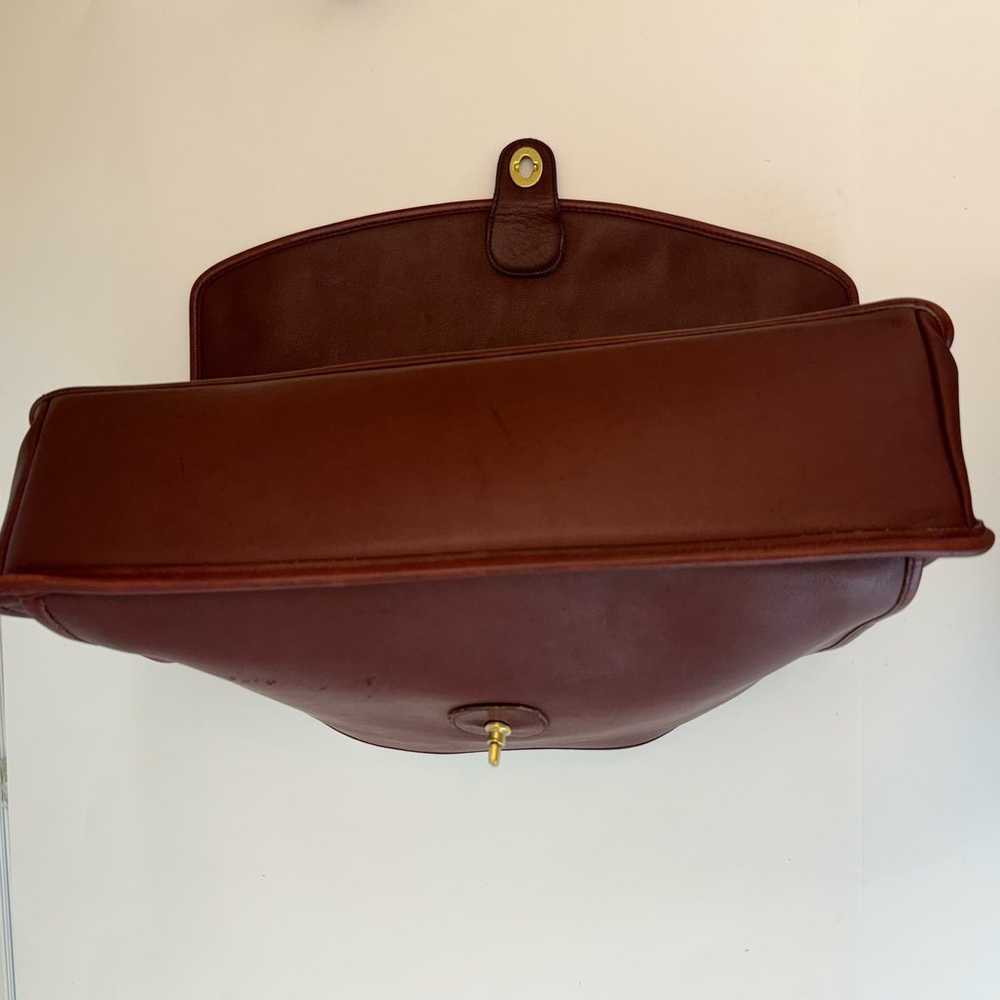 Coach Vintage Beekman Briefcase Leather Bag Messe… - image 3