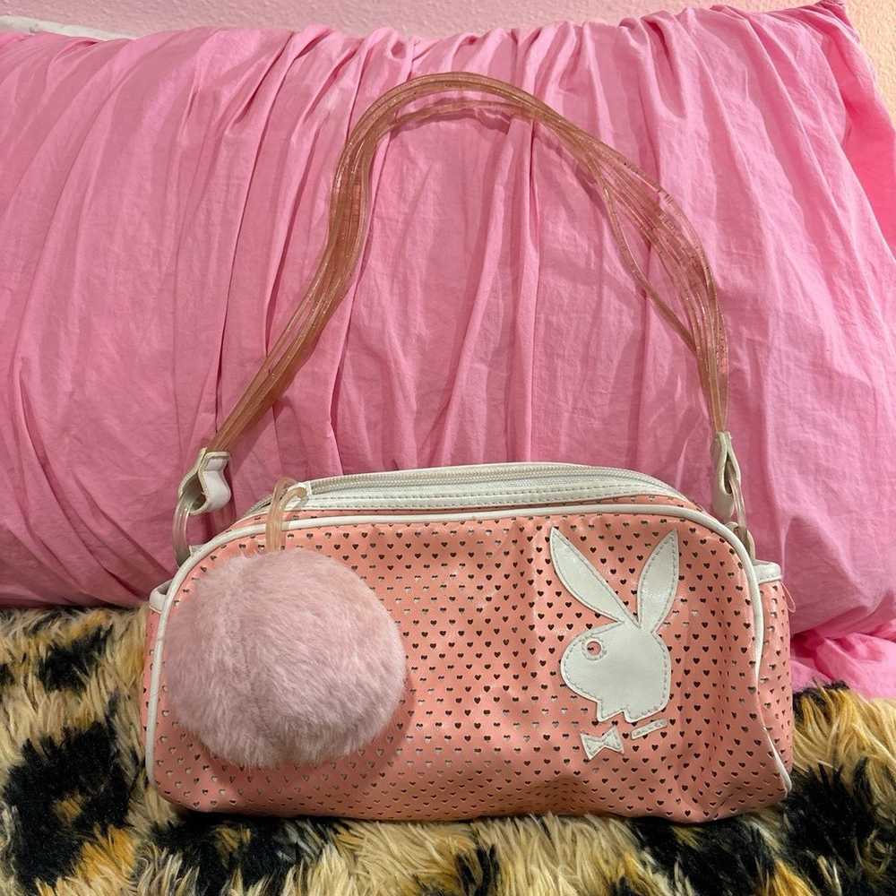 Pink heart Playboy bag - image 2