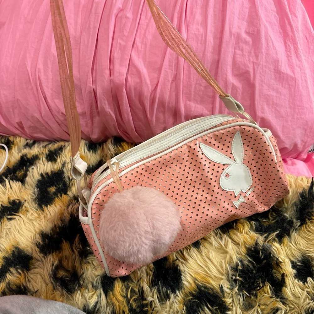 Pink heart Playboy bag - image 3