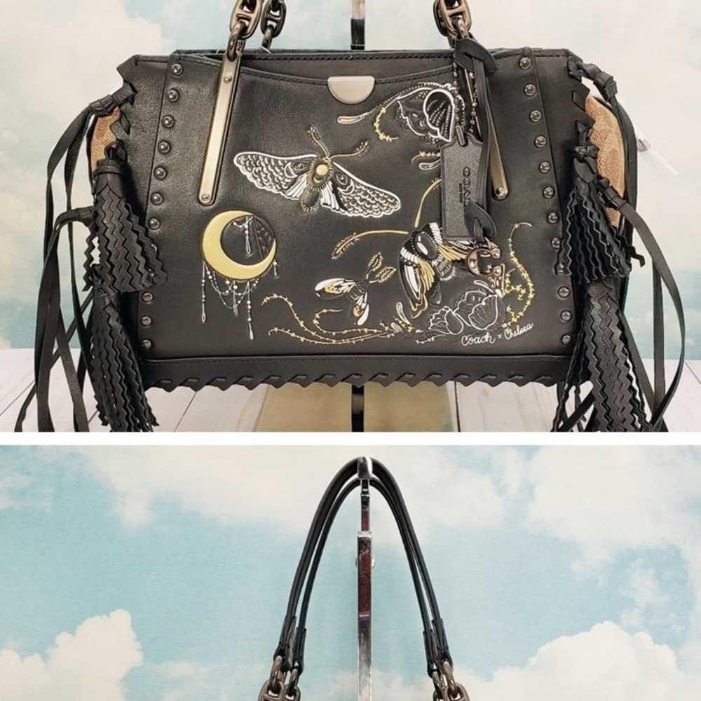 Rare NWOT Coach collection butterfly tattoo bag - image 2