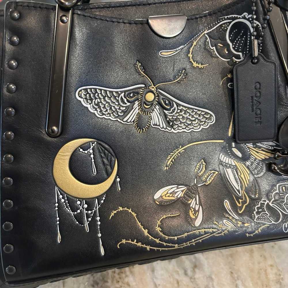 Rare NWOT Coach collection butterfly tattoo bag - image 5