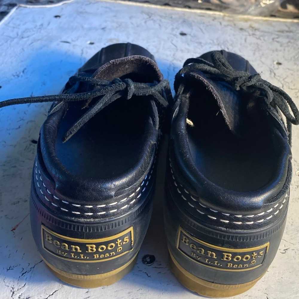 LLBEAN  BLK Duck Boot Shoes Women’s 7 - image 11
