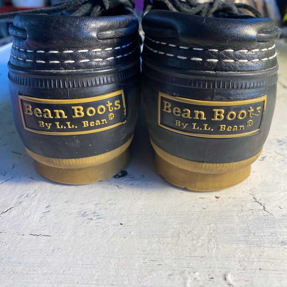 LLBEAN  BLK Duck Boot Shoes Women’s 7 - image 5