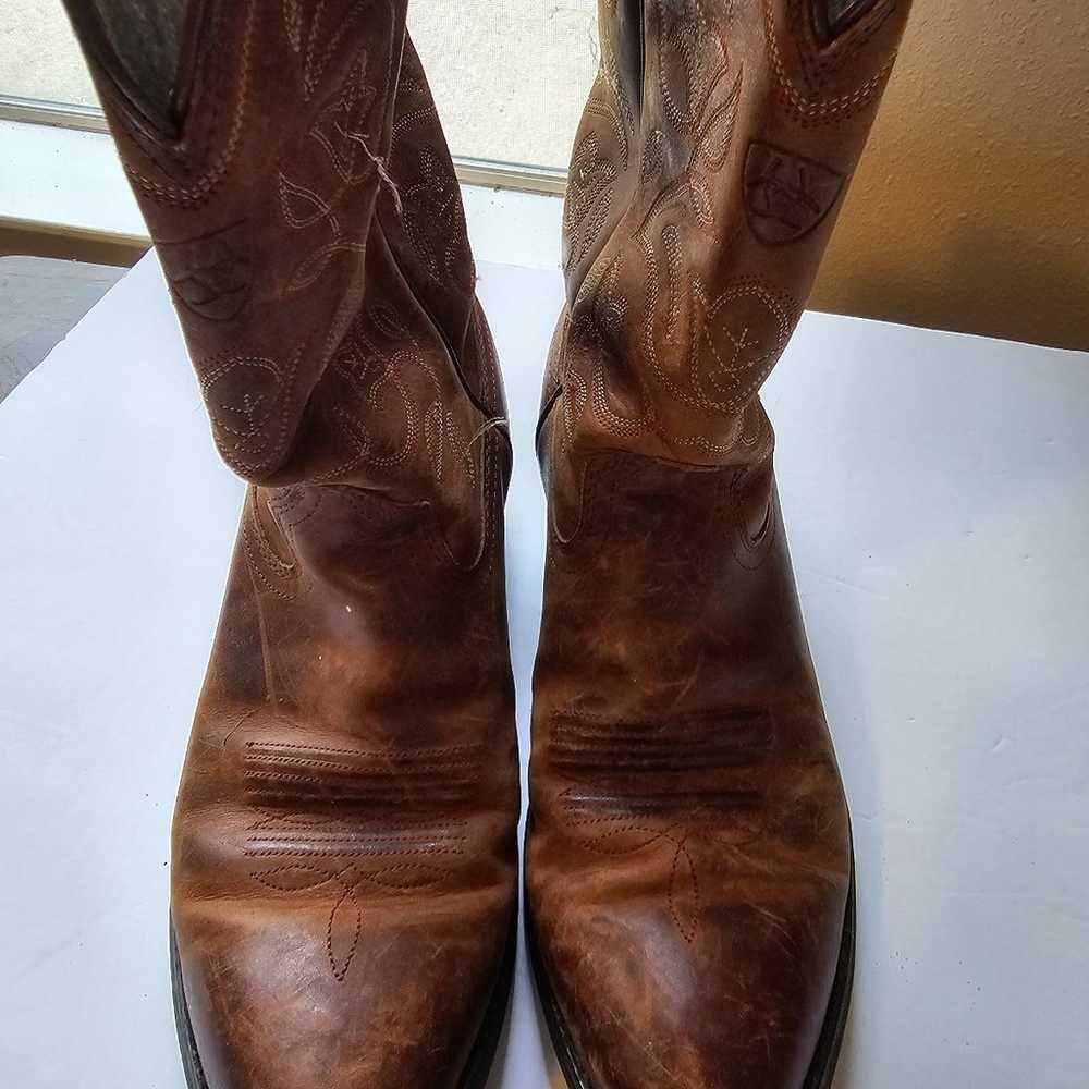 Ariat Vtg Womens Western Cowgirl Cowboy Boots Bro… - image 3