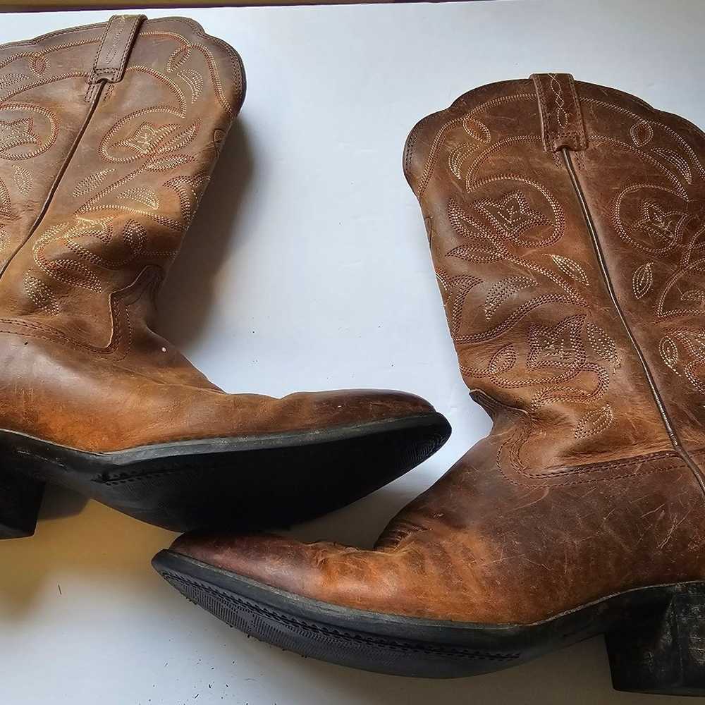 Ariat Vtg Womens Western Cowgirl Cowboy Boots Bro… - image 5