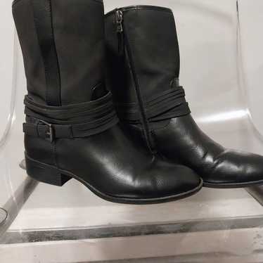 Black Chaps Cowboy Boots