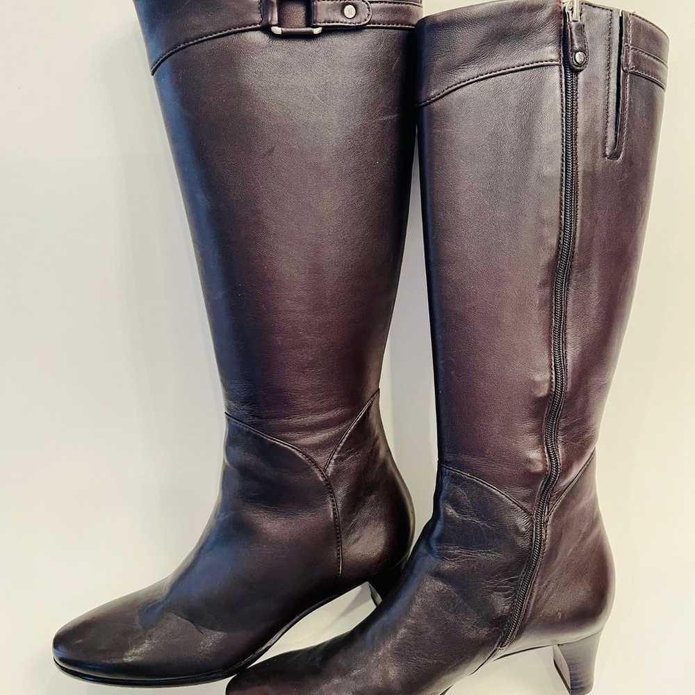 Cole Haan long leather boots - image 2