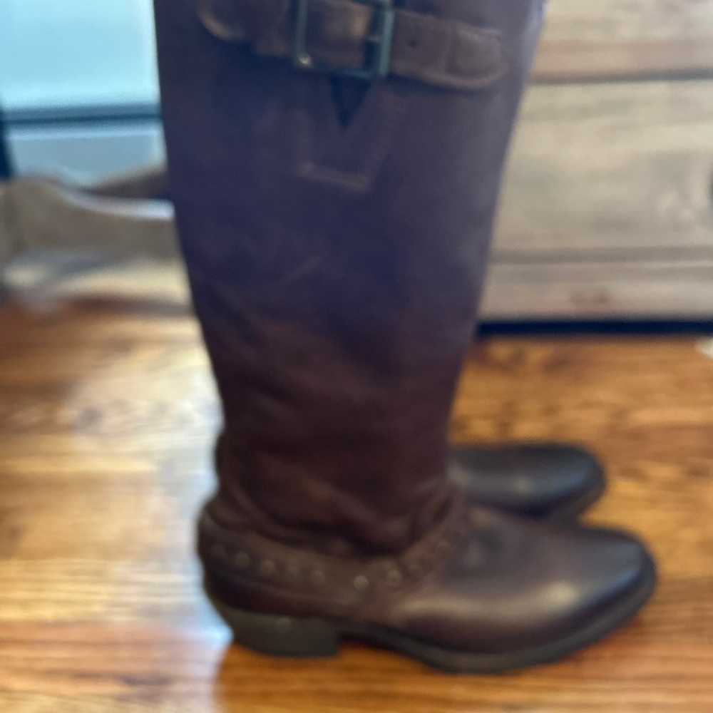 Boots vintage company riding boots size nine - image 2