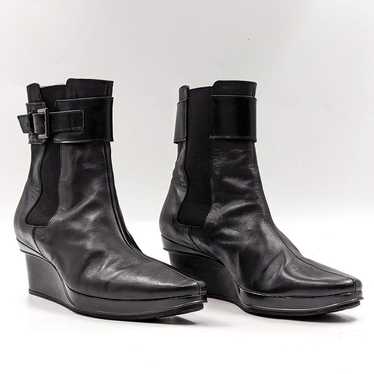 Stephanie Kelian Paris Women Black Leather Adjust… - image 1