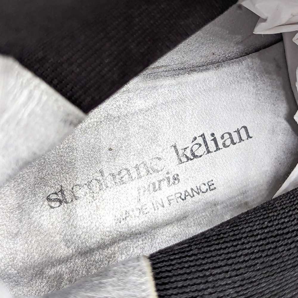 Stephanie Kelian Paris Women Black Leather Adjust… - image 7