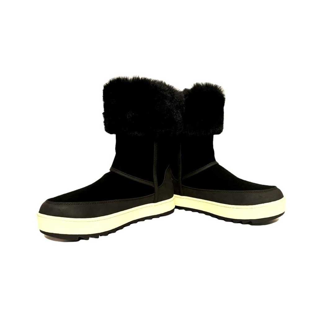 Koolaburra by UGG Tynlee Black Boots Faux Fur Sue… - image 5