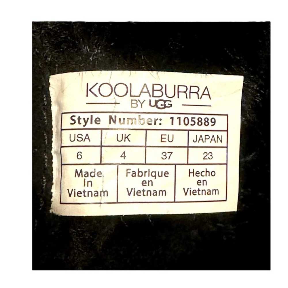 Koolaburra by UGG Tynlee Black Boots Faux Fur Sue… - image 7